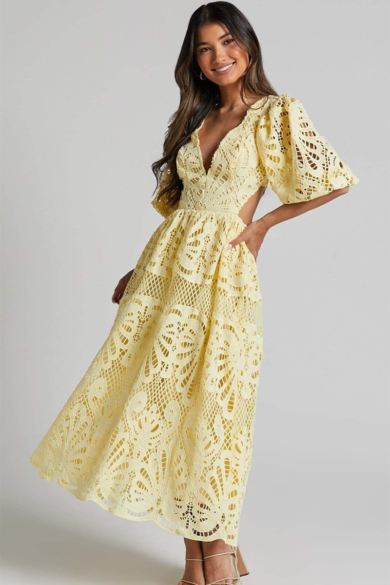 A Vintage Style Dress with Delicate Timeless Details