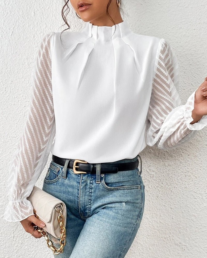 Classic Vintage Blouse with a Flattering Fit