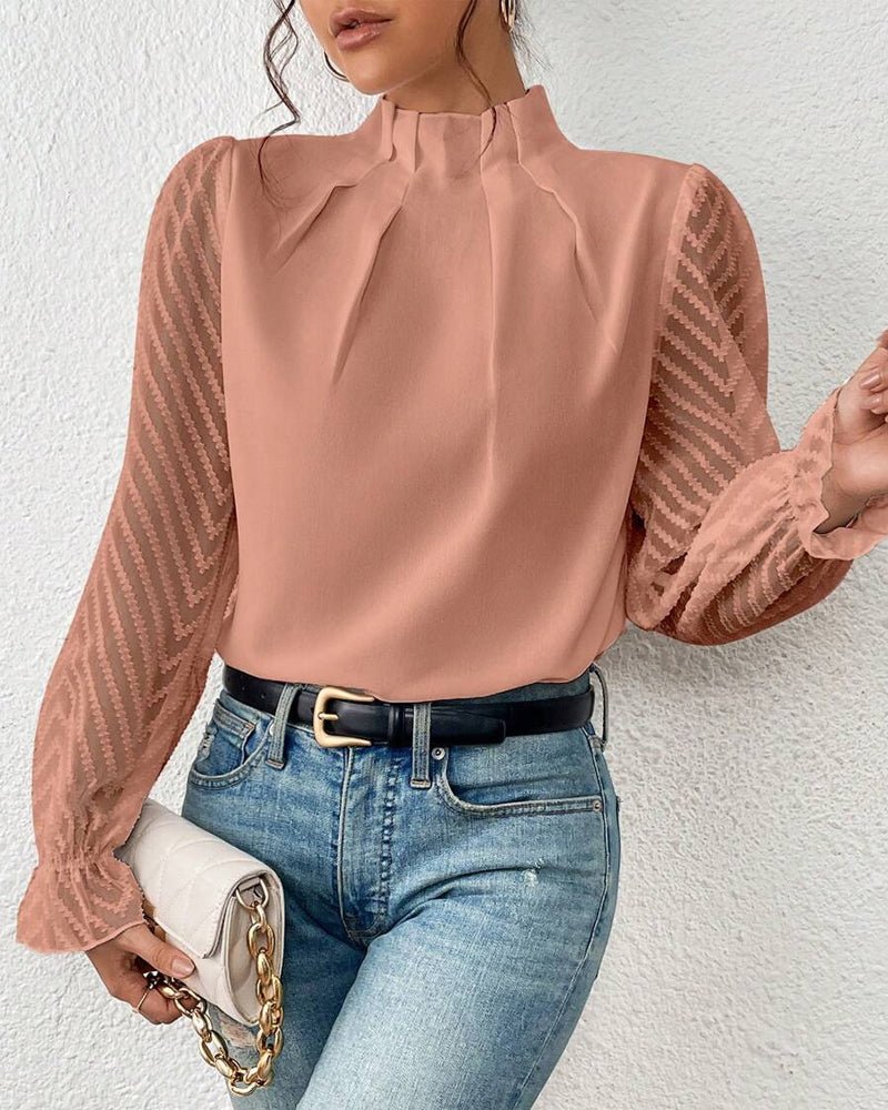 Classic Vintage Blouse with a Flattering Fit