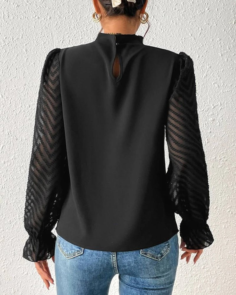 Classic Vintage Blouse with a Flattering Fit