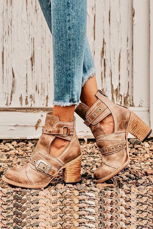 Chic Orthopedic Boots with Unique Design