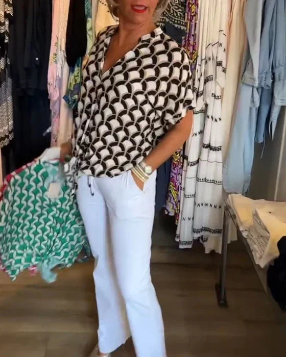 A Vintage Style Blouse with Delicate Timeless Details