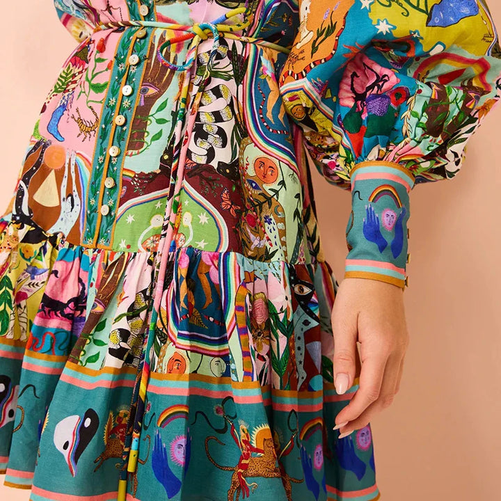 A Vintage Style Dress with Delicate Timeless Details